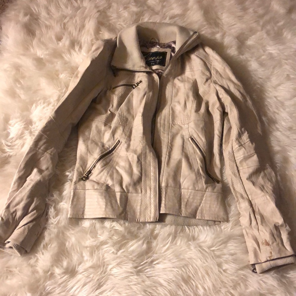 Guess faux leather jacket
